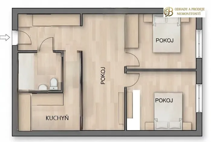 Prodej bytu 3+1, Zábřeh, Československé armády, 59 m2