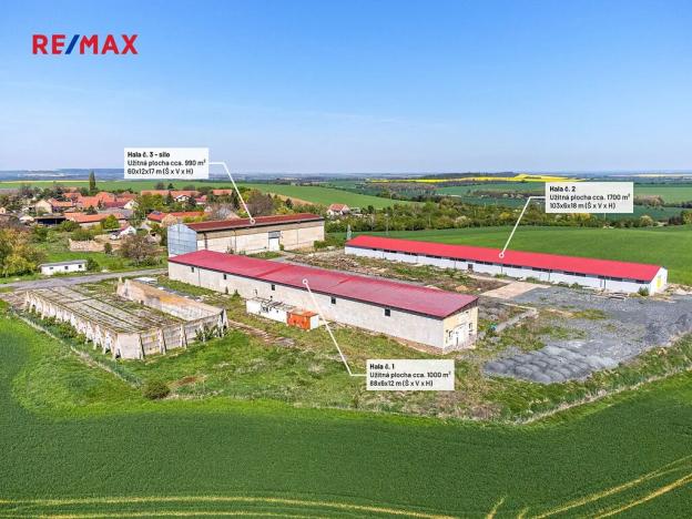 Prodej skladu, Dolní Chvatliny, 3690 m2