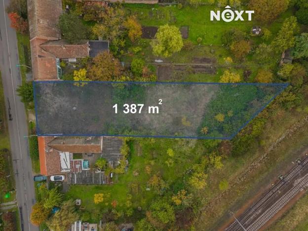 Prodej pozemku pro bydlení, Hrušky, Nádraží, 1387 m2