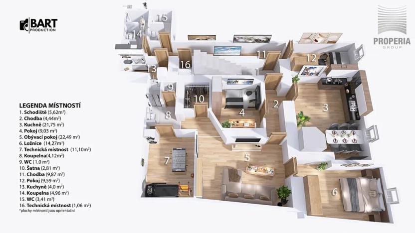 Prodej atypického bytu, Slavkov u Brna, Koláčkovo náměstí, 139 m2