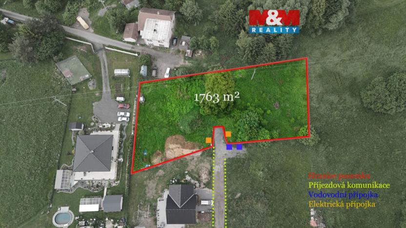 Prodej pozemku pro bydlení, Damníkov, 1763 m2