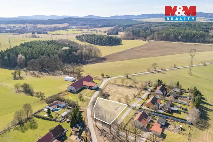 Prodej pozemku pro bydlení, Bor - Boječnice, 1059 m2