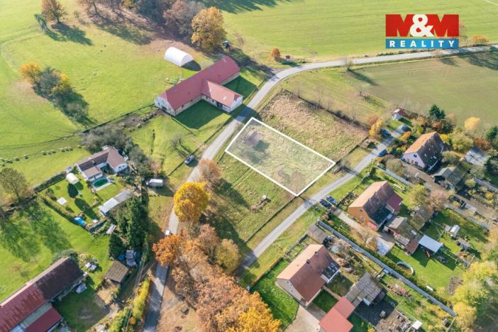 Prodej pozemku pro bydlení, Bor - Boječnice, 1151 m2
