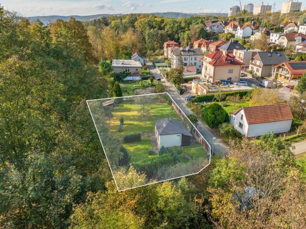 Prodej pozemku, Praha - Modřany, Pod letištěm, 954 m2