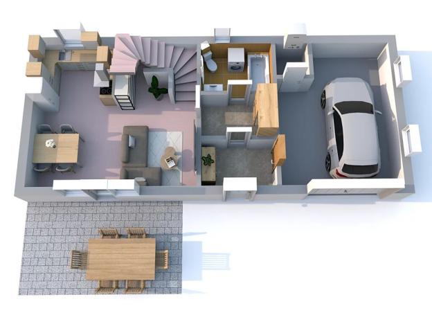 Pronájem rodinného domu, Dřenice, 94 m2