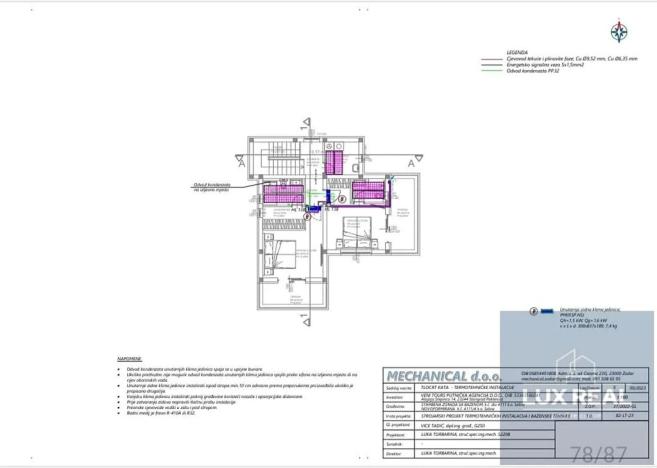 Prodej vily, Seline, Chorvatsko, 135 m2