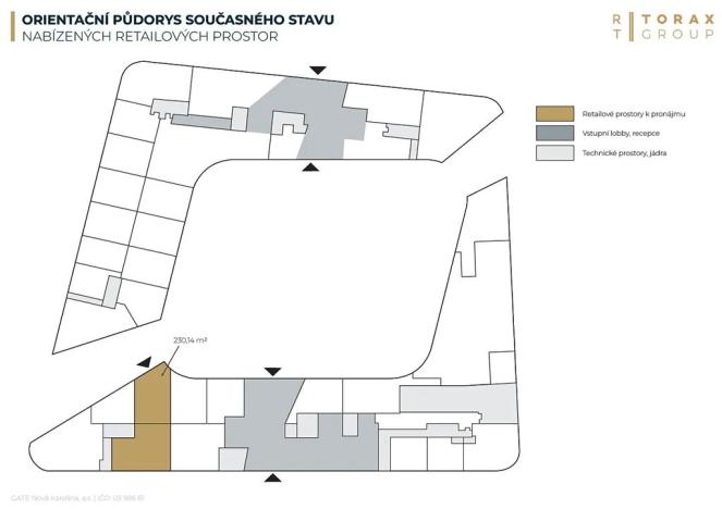 Pronájem obchodního prostoru, Ostrava, 28. října, 230 m2