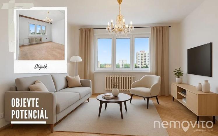 Prodej bytu 2+1, Praha - Vokovice, Alžírská, 51 m2