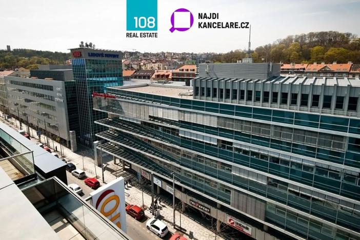 Pronájem kanceláře, Praha - Smíchov, Radlická, 2344 m2