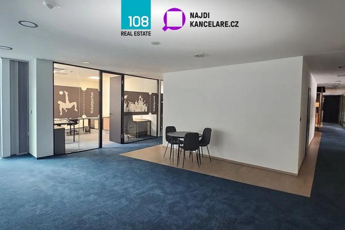 Pronájem kanceláře, Praha - Smíchov, Karla Engliše, 1000 m2