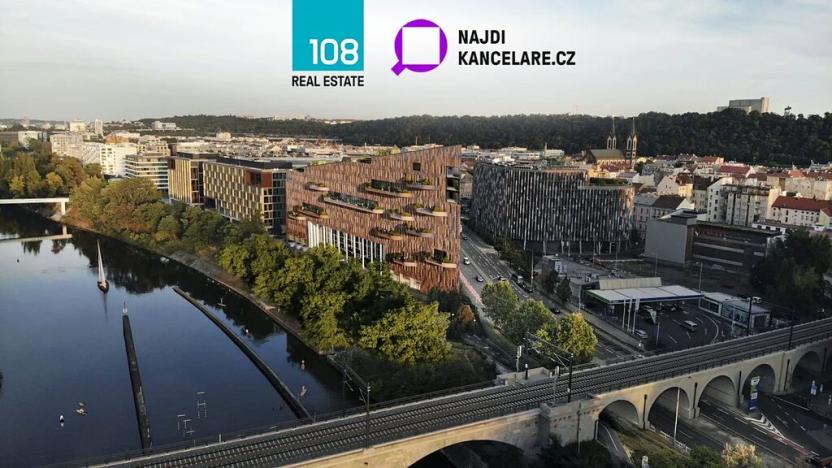 Pronájem kanceláře, Praha - Karlín, Karolinská, 2586 m2