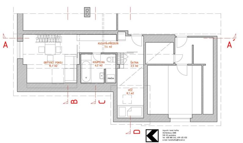 Prodej atypického bytu, Špindlerův Mlýn, 47 m2