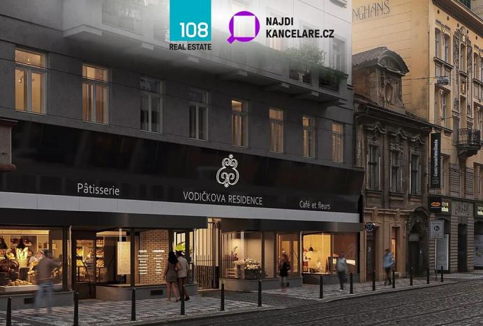 Pronájem kanceláře, Praha - Nové Město, Vodičkova, 1500 m2