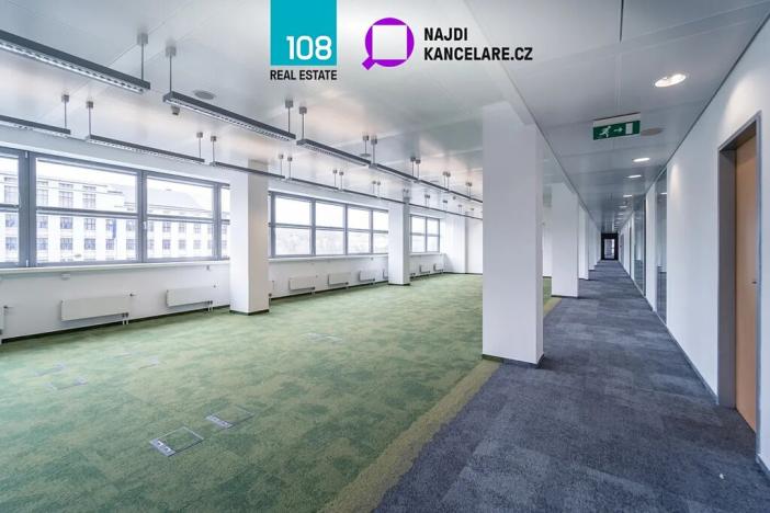 Pronájem kanceláře, Praha - Karlín, Ke Štvanici, 574 m2