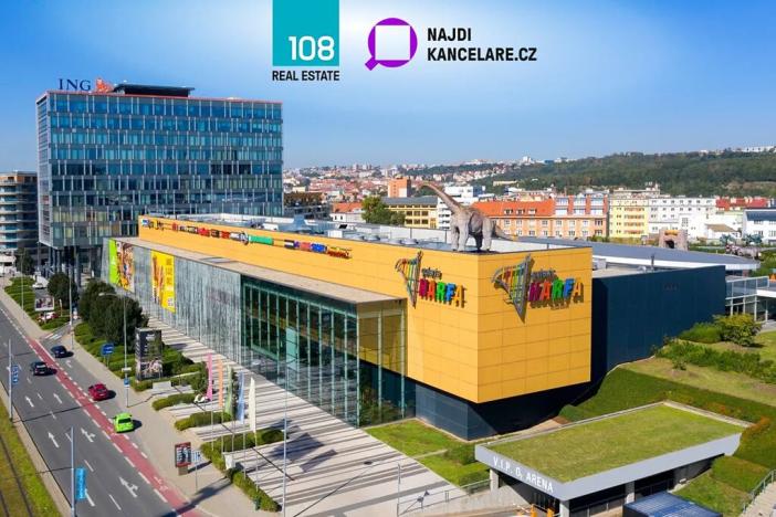 Pronájem kanceláře, Praha - Libeň, Českomoravská, 945 m2