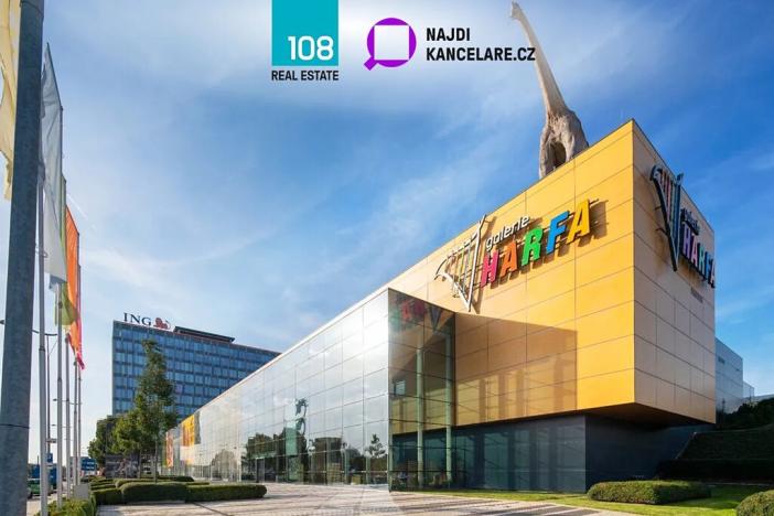 Pronájem kanceláře, Praha - Libeň, Českomoravská, 293 m2