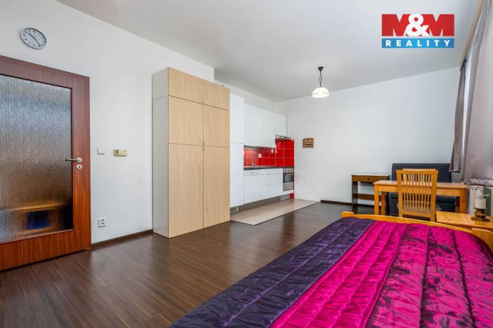 Prodej bytu 1+kk, Milovice - Mladá, Rakouská, 36 m2