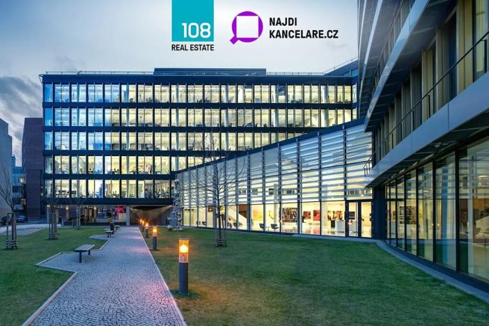 Pronájem kanceláře, Praha - Nusle, Pikrtova, 552 m2