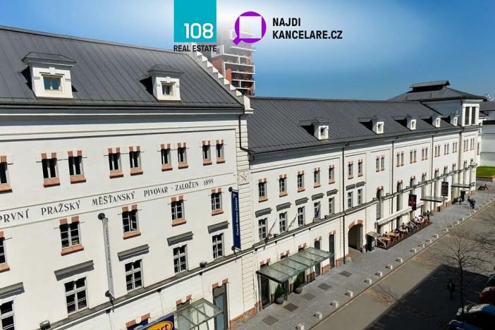 Pronájem kanceláře, Praha - Holešovice, U průhonu, 1050 m2