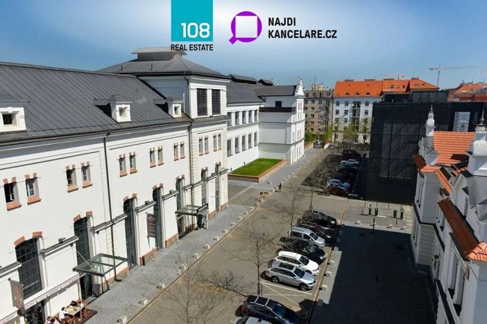 Pronájem kanceláře, Praha - Holešovice, U průhonu, 2124 m2