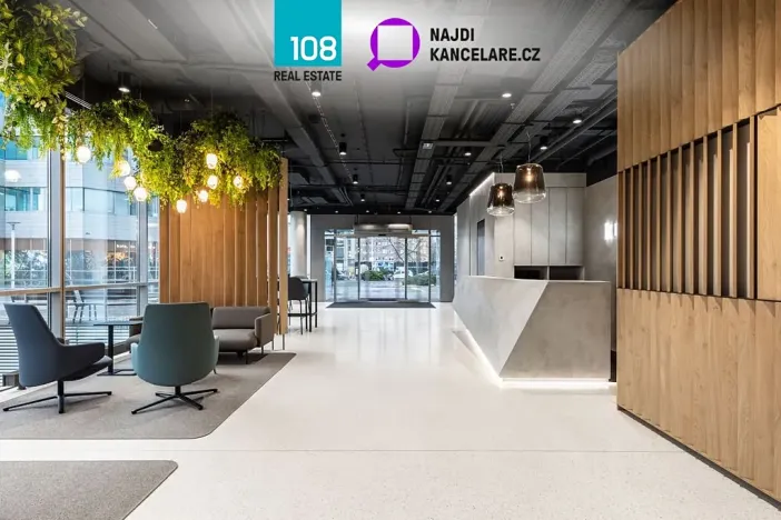 Pronájem kanceláře, Praha - Holešovice, Jankovcova, 477 m2
