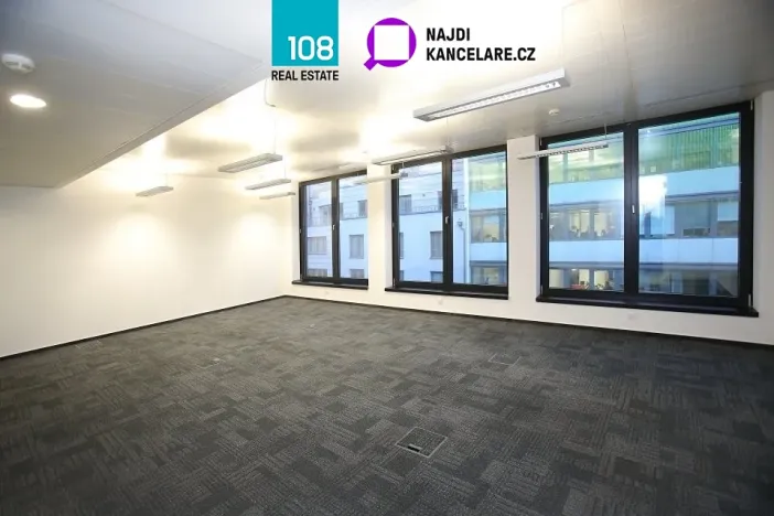 Pronájem kanceláře, Praha - Smíchov, Karla Engliše, 1811 m2