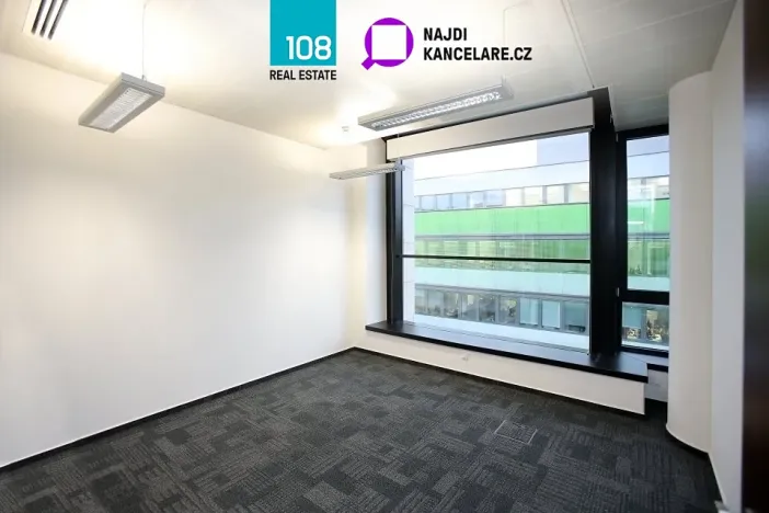 Pronájem kanceláře, Praha - Smíchov, Karla Engliše, 1811 m2