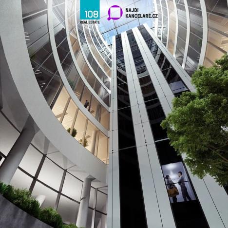 Pronájem kanceláře, Praha - Smíchov, Plzeňská, 387 m2