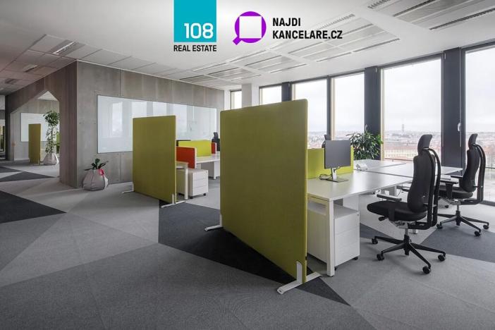 Pronájem kanceláře, Praha - Nusle, Pikrtova, 957 m2