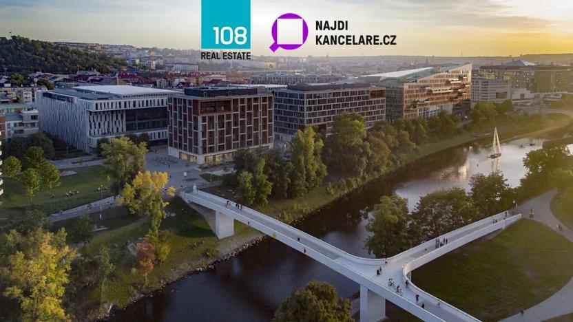 Pronájem kanceláře, Praha - Karlín, Karolinská, 537 m2