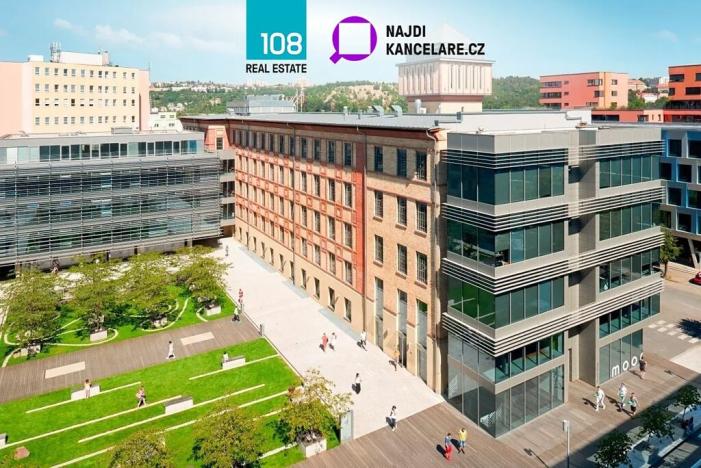 Pronájem kanceláře, Praha - Holešovice, Jankovcova, 369 m2
