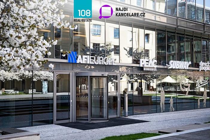 Pronájem kanceláře, Praha - Holešovice, Jankovcova, 369 m2