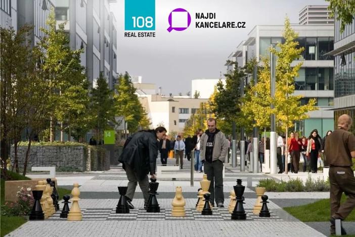 Pronájem kanceláře, Praha - Chodov, V parku, 610 m2