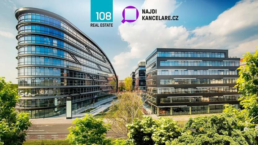 Pronájem kanceláře, Praha - Holešovice, Argentinská, 2082 m2