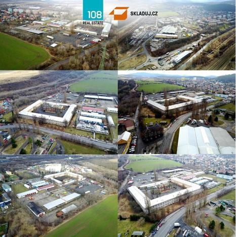 Pronájem skladu, Bílina, Teplická, 3477 m2
