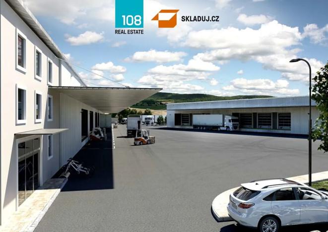 Pronájem skladu, Bílina, Teplická, 3477 m2