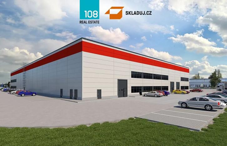 Pronájem skladu, Újezdeček, Hudcovská, 2500 m2