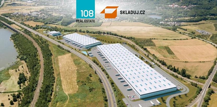 Pronájem skladu, Jirkov, Jezerská, 4342 m2