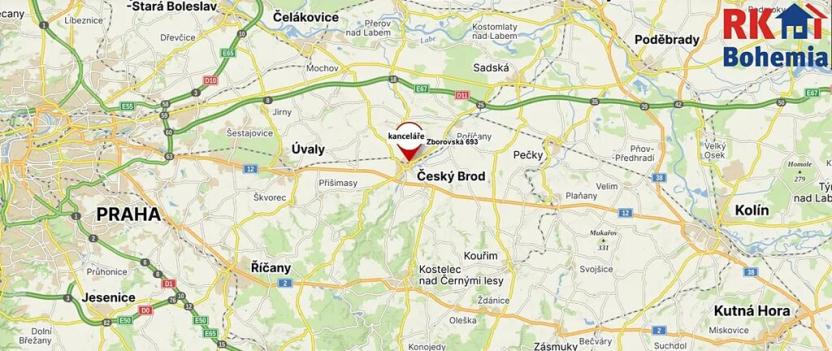 Pronájem kanceláře, Český Brod, Zborovská, 101 m2