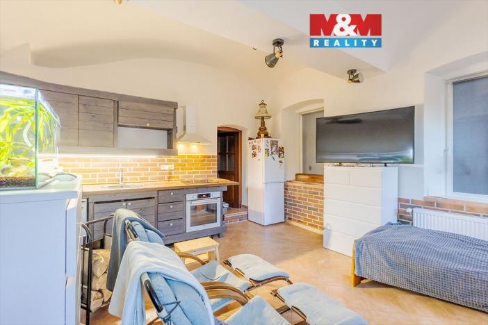 Pronájem bytu 1+kk, Mníšek, Frýdlantská, 35 m2