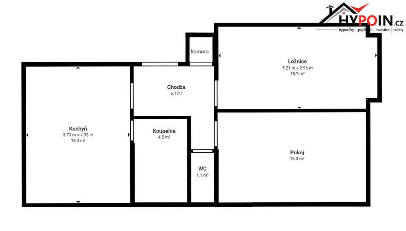 Prodej bytu 3+kk, Hradec Králové - Pražské Předměstí, Antonína Dvořáka, 111 m2