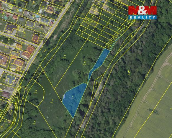 Prodej louky, Bystřice, 1741 m2