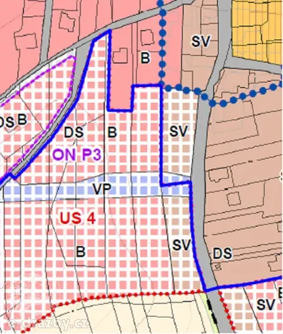 Dražba pozemku pro bydlení, Ondřejov, 4244 m2
