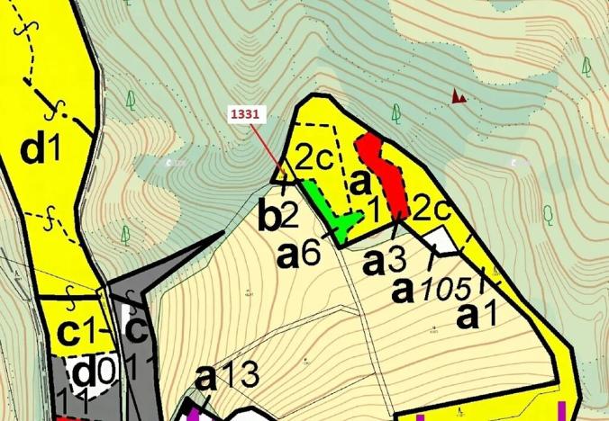Dražba lesa, Kladky, 183 m2