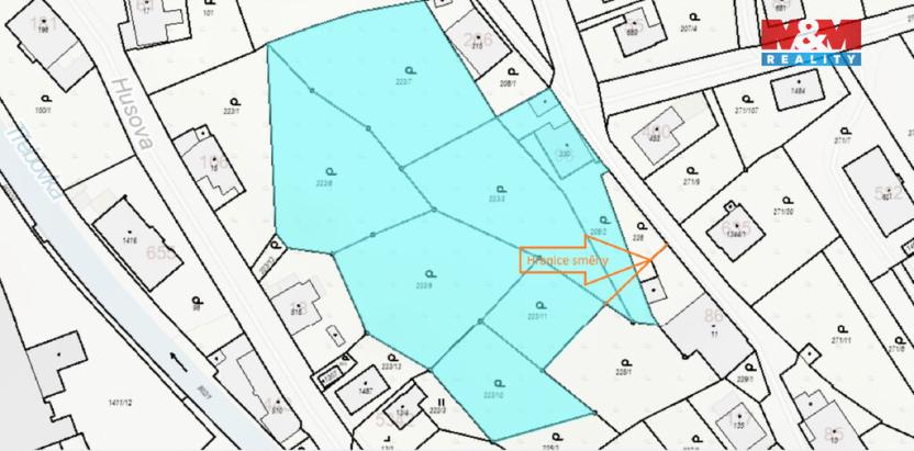 Prodej pozemku pro bydlení, Česká Třebová - Parník, 6890 m2