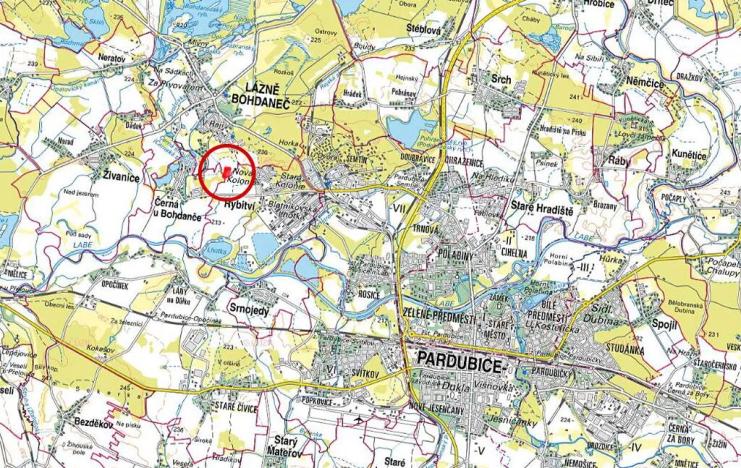 Prodej pole, Lázně Bohdaneč, 4958 m2