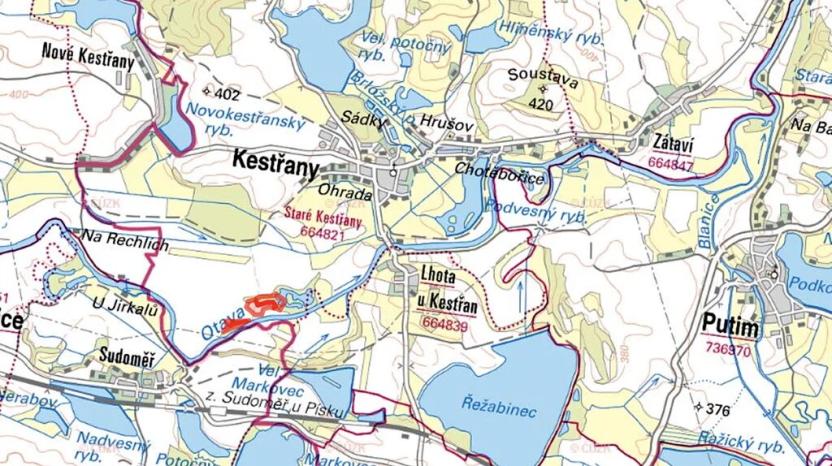 Prodej pole, Kestřany, 19814 m2