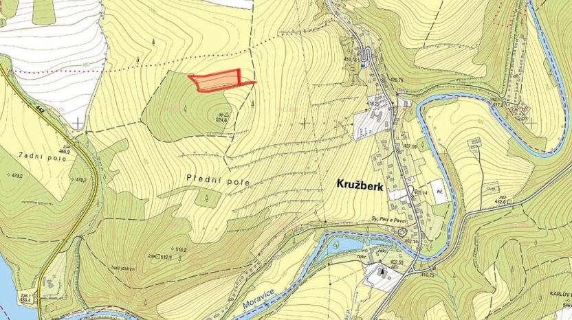 Prodej pole, Kružberk, 13644 m2