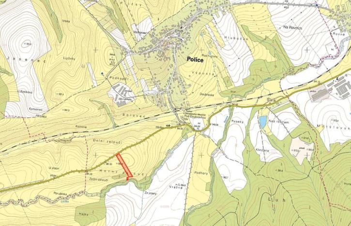 Prodej pole, Police, 7789 m2