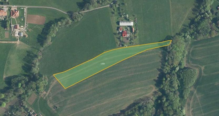 Prodej pole, Střítež, 8695 m2